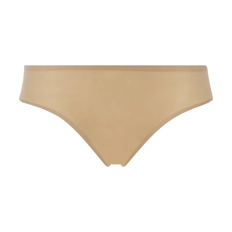 Chantelle Soft Stretch Midi Brief One Size in Nude-2